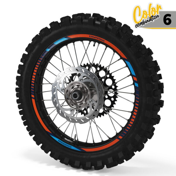 FAME Series MX Rim Stickers 6