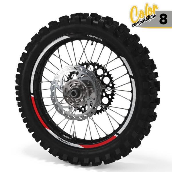 FAME Series MX Rim Stickers 8