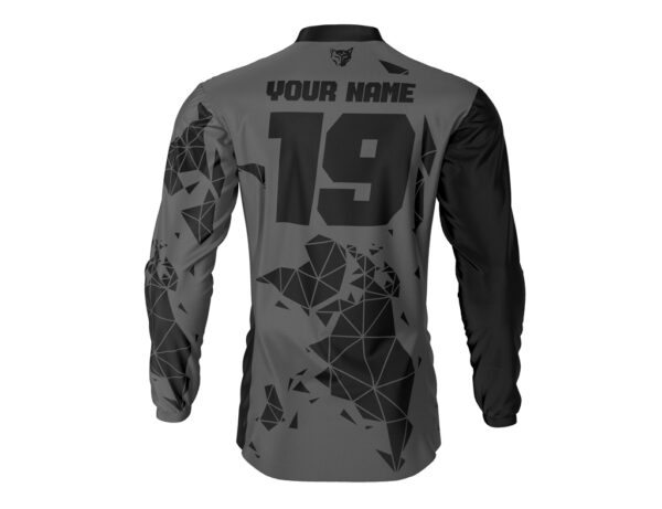 Maillot motocross Unite Gris Noir 2