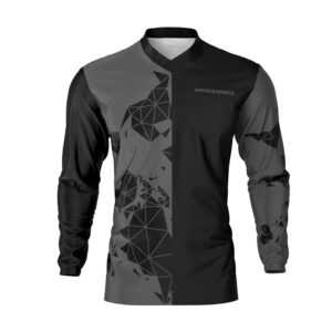 Maillot motocross Unite Gris Noir