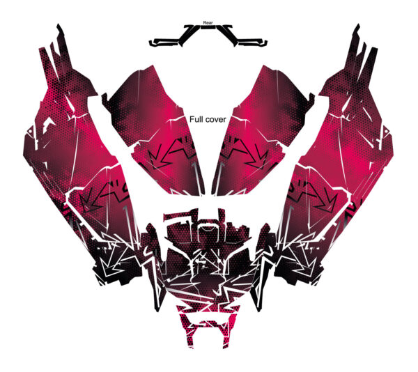 UTV Graphics Kit Battalion Layout