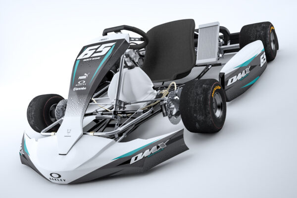 Kit déco karting Amaze Blanc Gris