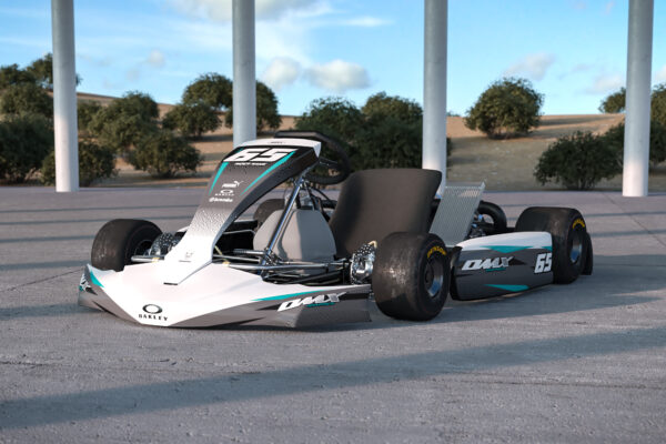 Kit déco karting Amaze Blanc Gris Promo