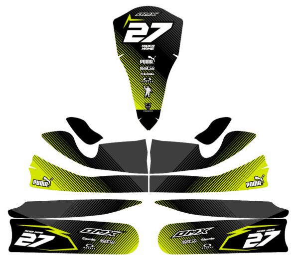 Kit déco karting Apex 3