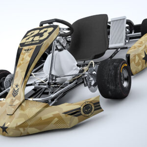 Kit déco karting Army