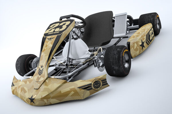 Kit déco karting Army