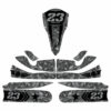 Kit déco karting Army Gris 3
