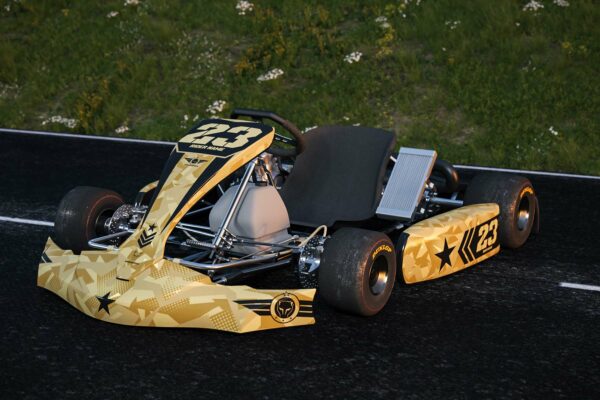 Kit déco karting Army Promo