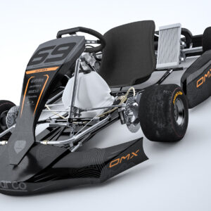 Kit déco karting Avenger Noir Orange