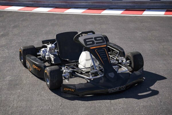 Kit déco karting Avenger Noir Orange Promo