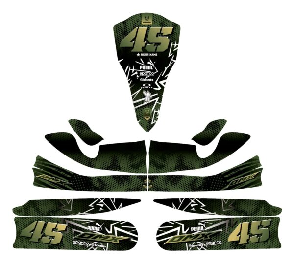 Kit déco karting Battalion 3