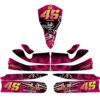 Kit déco karting Battalion Rose 3