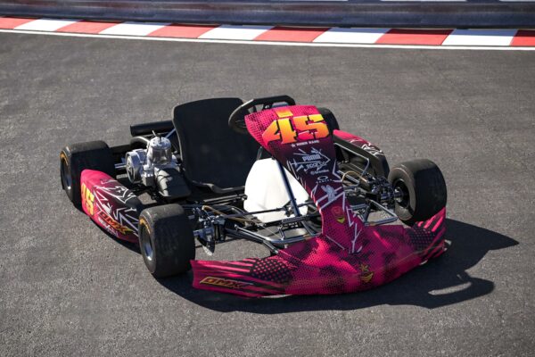 Kit déco karting Battalion Rose Promo