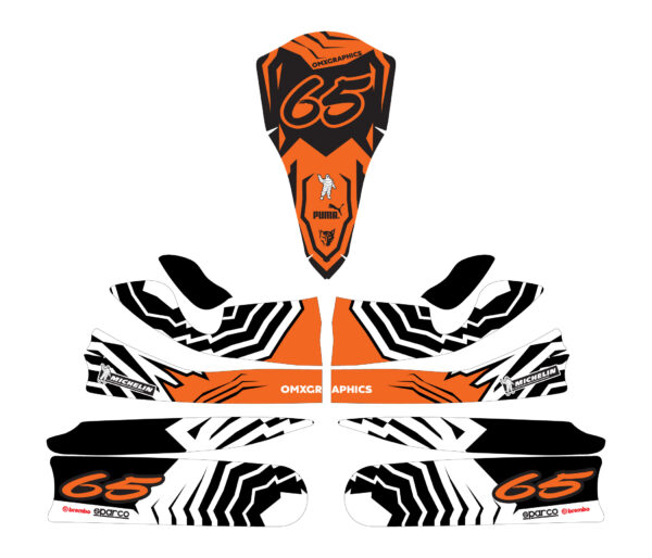 Kit déco karting Beast 3