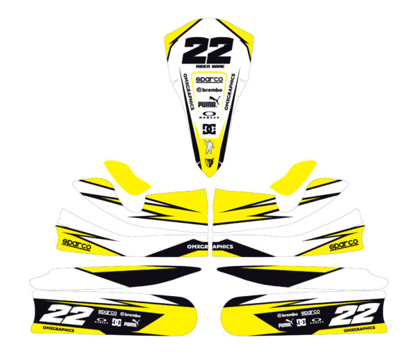 Kit déco karting Blade 3