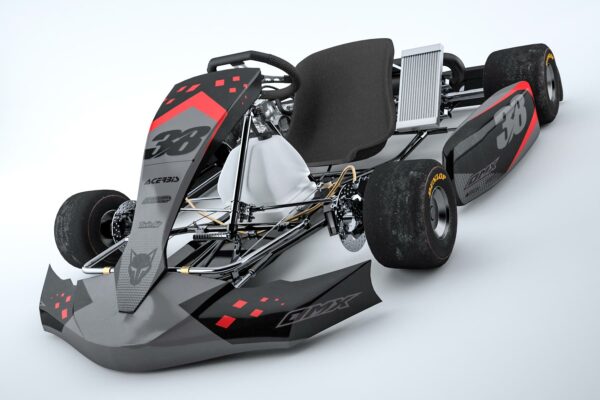 Kit déco karting Blast Noir