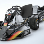 Kit déco karting Charge Noir Orange