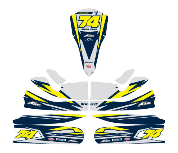 Kit déco karting Chase 3