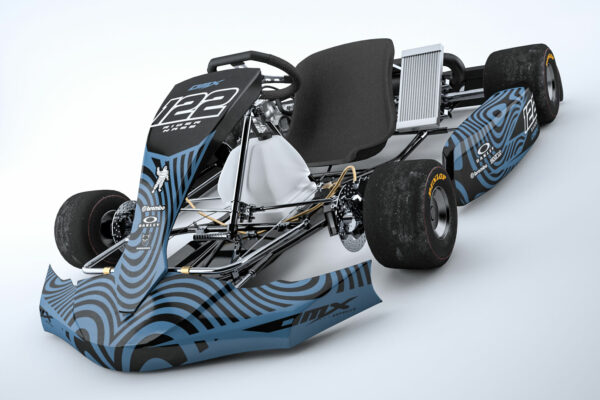 Kit déco karting Chimera Bleu