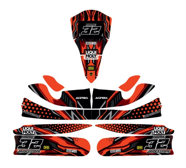 Kit déco karting Combo 3