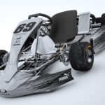 Kit déco karting Comet Gris