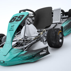 Kit déco karting Comet Teal