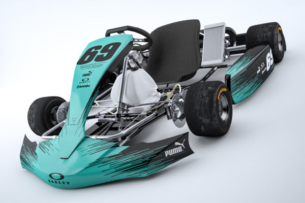 Kit déco karting Comet Teal