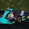 Kit déco karting Comet Teal Promo