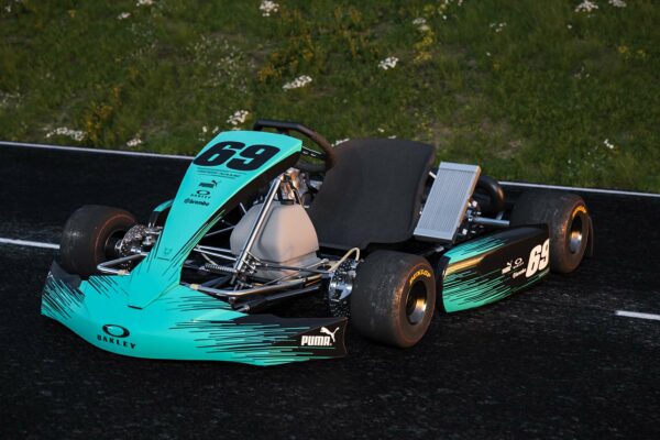 Kit déco karting Comet Teal Promo