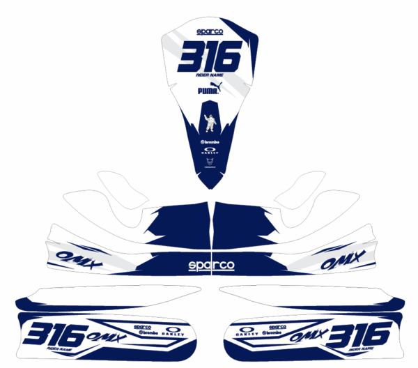 Kit déco karting Creed 3