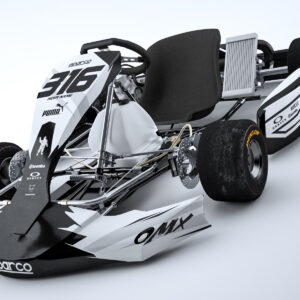 Kit déco karting Creed Blanc Noir