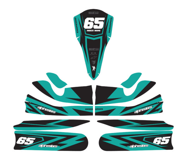 Kit déco karting Cutter 3