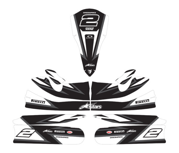Kit déco karting Drift 3