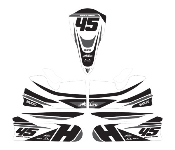 Kit déco karting Dust 3