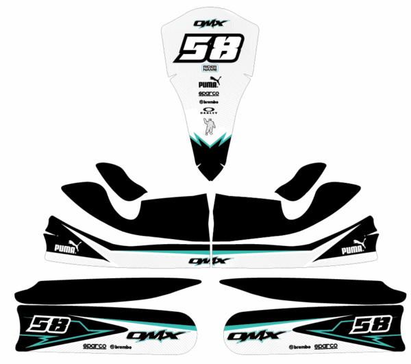 Kit déco karting Enigma 3