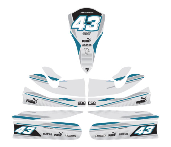 Kit déco karting Getaway 3