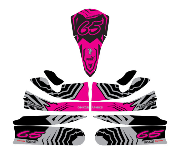 Kit déco karting Ghost 3