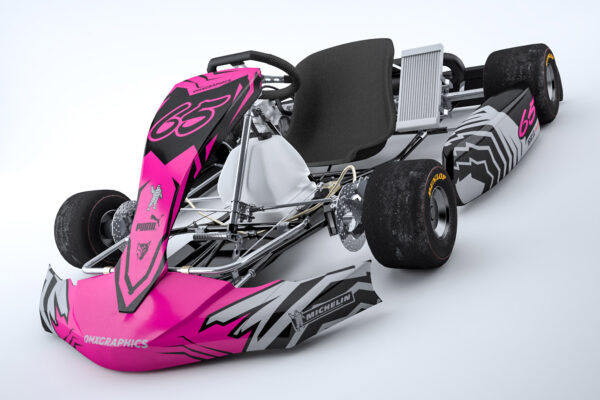Kit déco karting Ghost