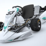 Kit déco karting Glitch Blanc et bleu