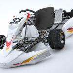 Kit déco karting Glitch Blanc et rouge