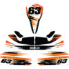 Kit déco karting Hangout Orange 3