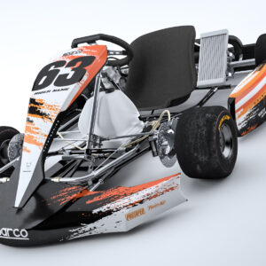 Kit déco karting Hangout Orange