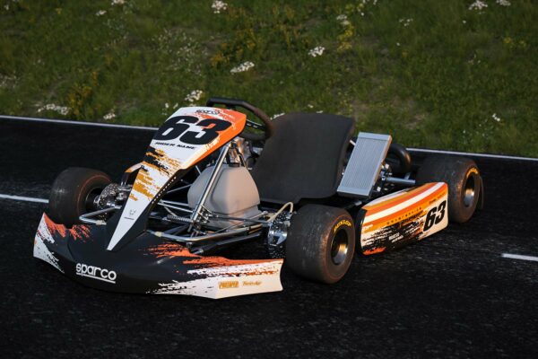 Kit déco karting Hangout Orange Promo