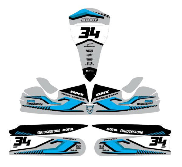 Kit déco karting Hey Tony 3