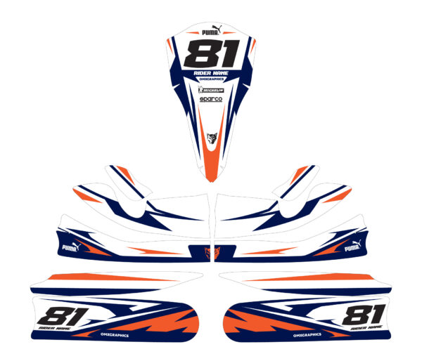 Kit déco karting Hound 3