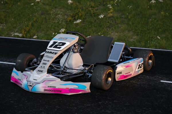 Kit déco karting Imapct Gris Promo