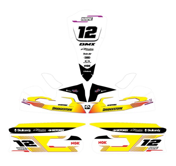 Kit déco karting Impact Layout