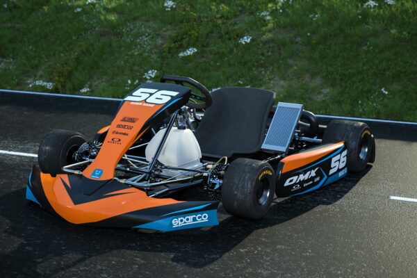 Kit déco karting Instinct Orange 2