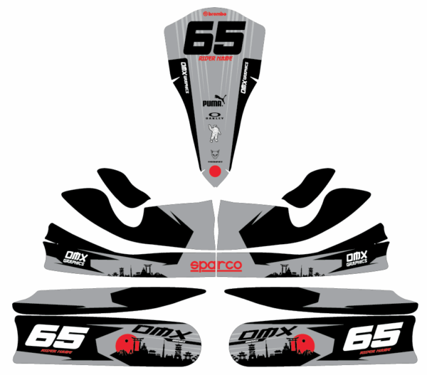 Kit déco karting Jap 3