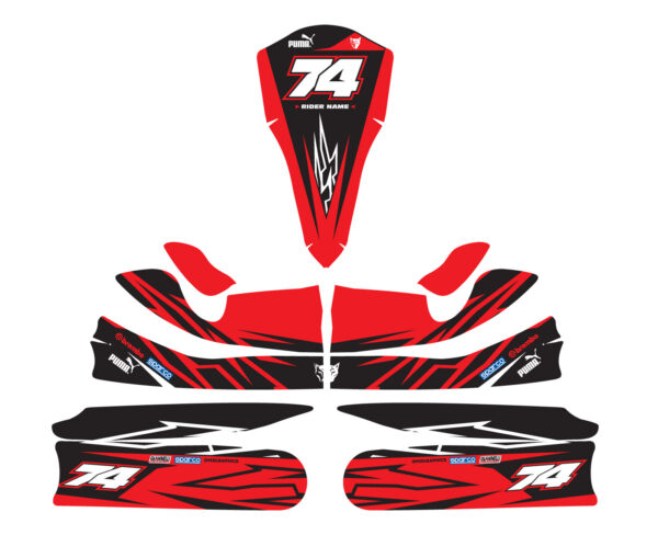 Kit déco karting Knockout 3